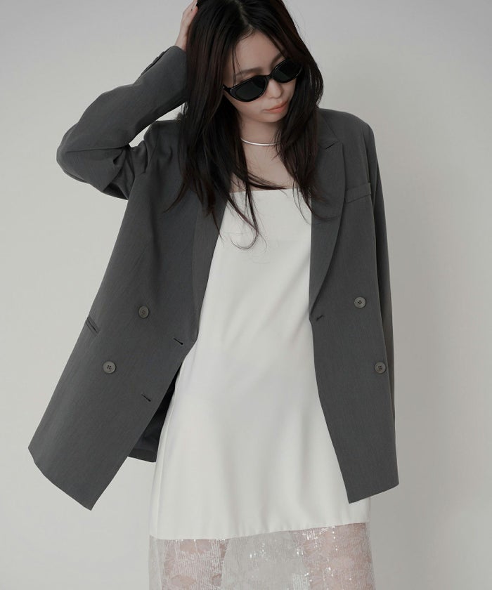 スパンコール レース キャミ ワンピース KINO THE KEI