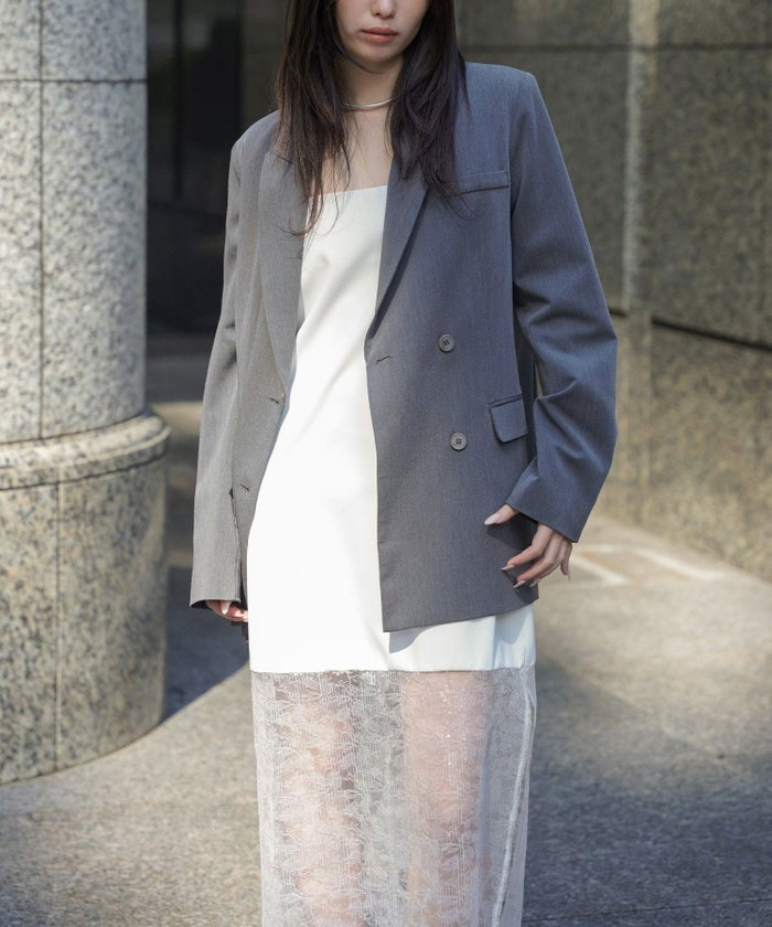 スパンコール レース キャミ ワンピース KINO THE KEI