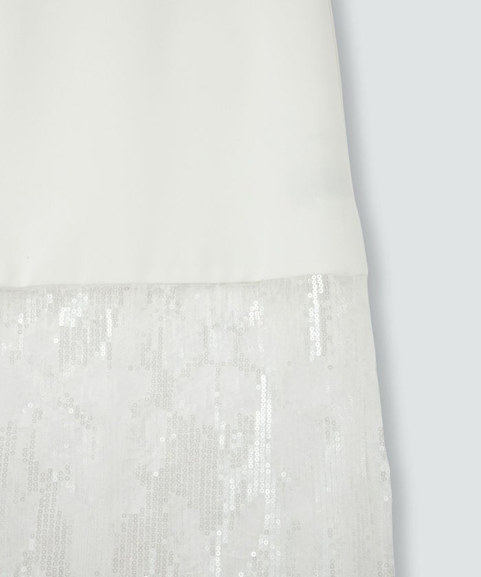 スパンコール レース キャミ ワンピース KINO THE KEI