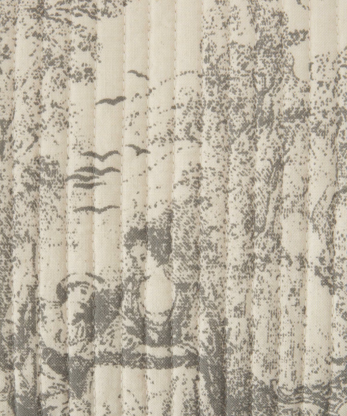 ポーチ パール トワルドジュイ ヌビ 韓国 トラベルポーチ ベージュ チャコール ピンクジュイ柄 グレージュイ柄 パールトリム