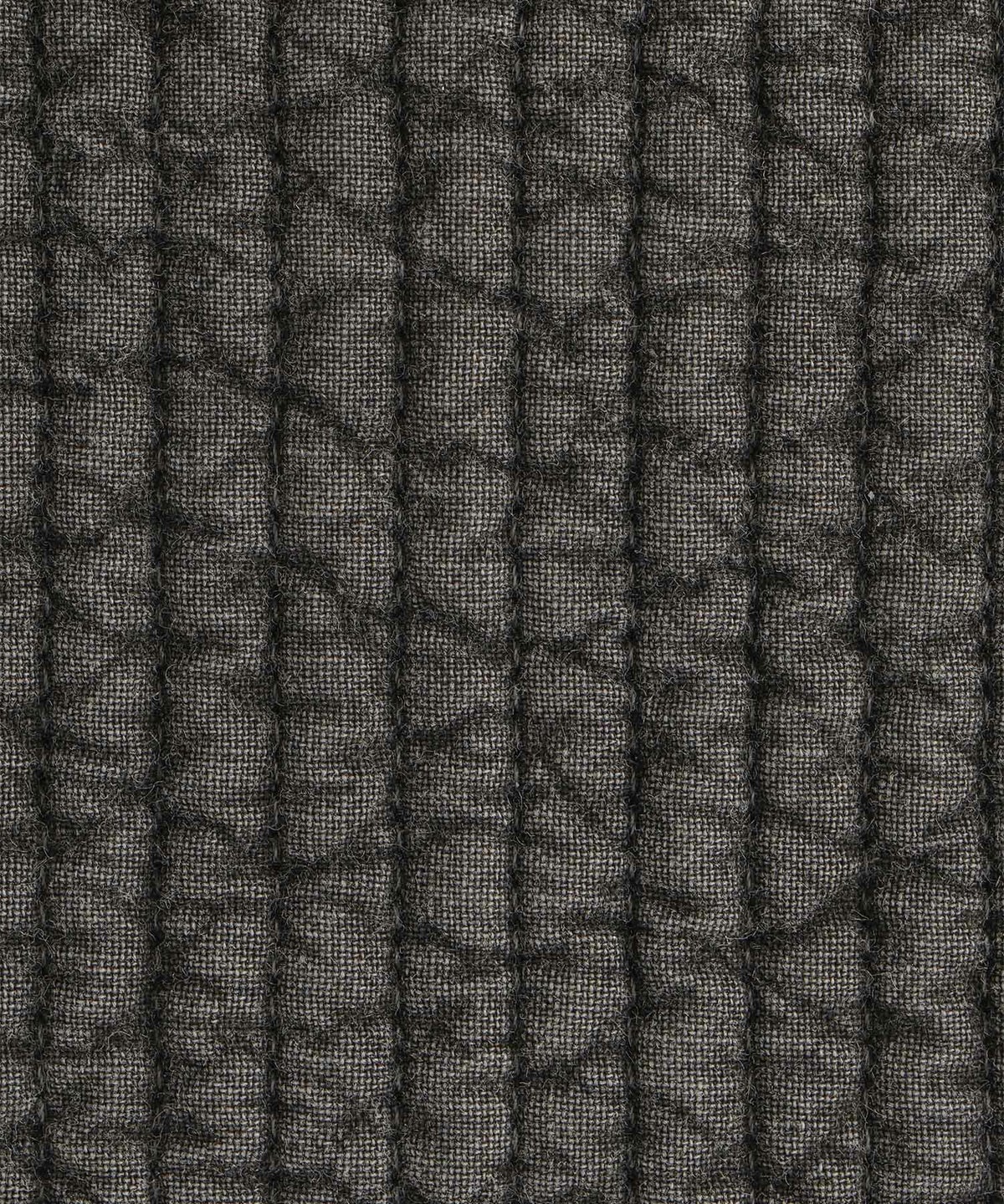 ポーチ パール ヌビ 韓国 アイボリー グレー チャコール ブラック パールトリム フラット ミニ