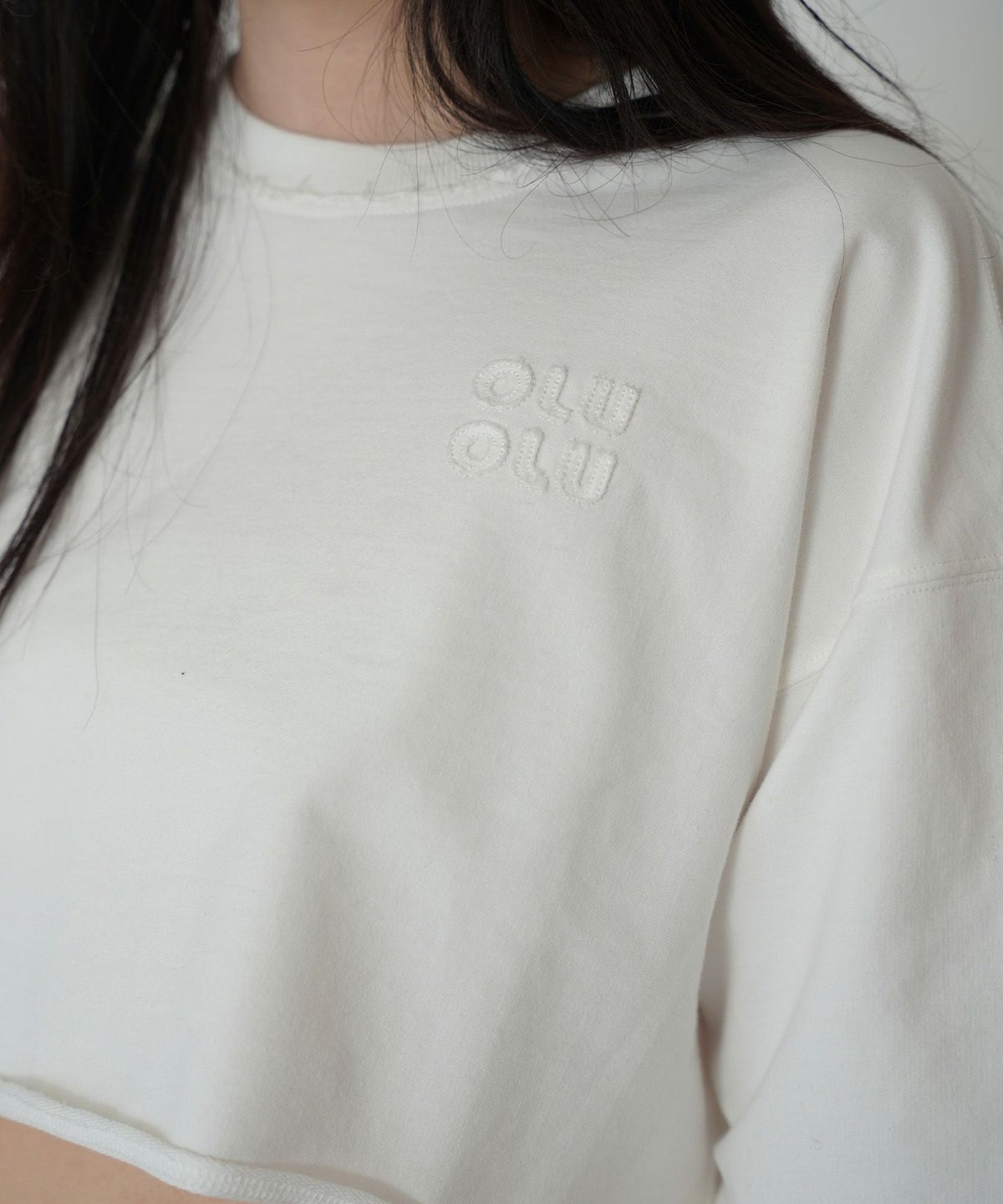 ロゴ刺繍ボクシーTEE KINO THE KEI 全3色｜ktk521-0043【1】