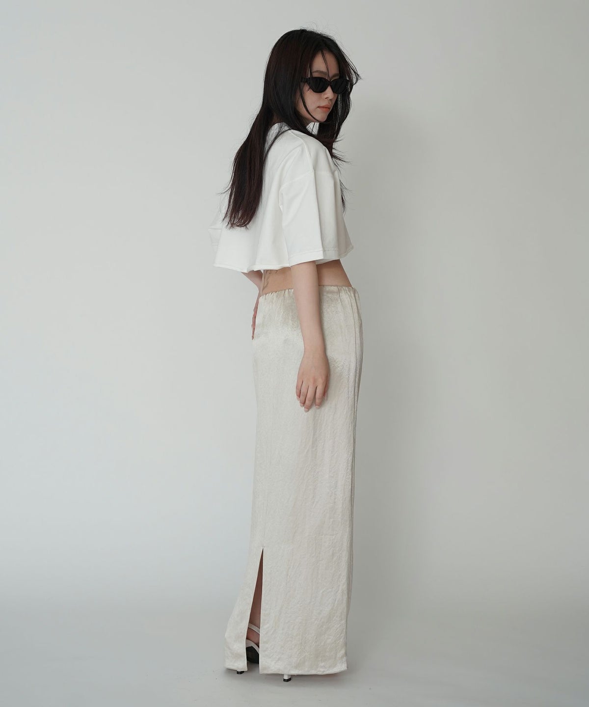 ロゴ刺繍ボクシーTEE KINO THE KEI 全3色｜ktk521-0043【1】