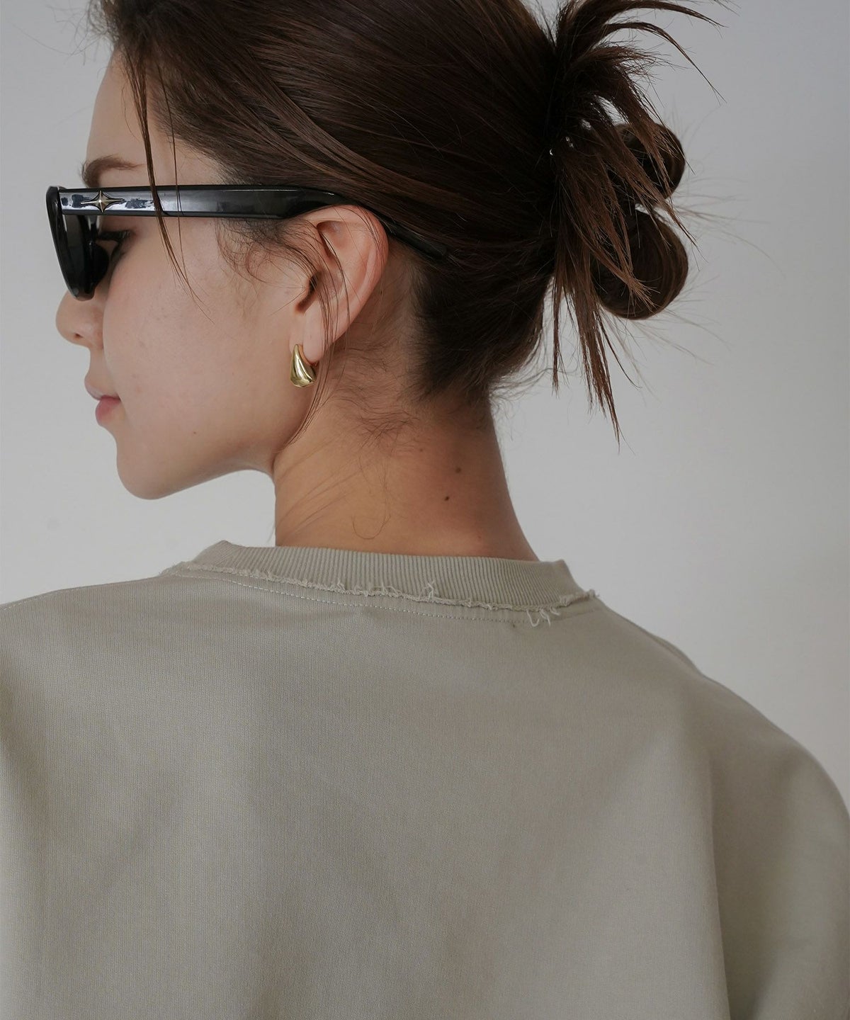 ロゴ刺繍ボクシーTEE KINO THE KEI 全3色｜ktk521-0043【1】