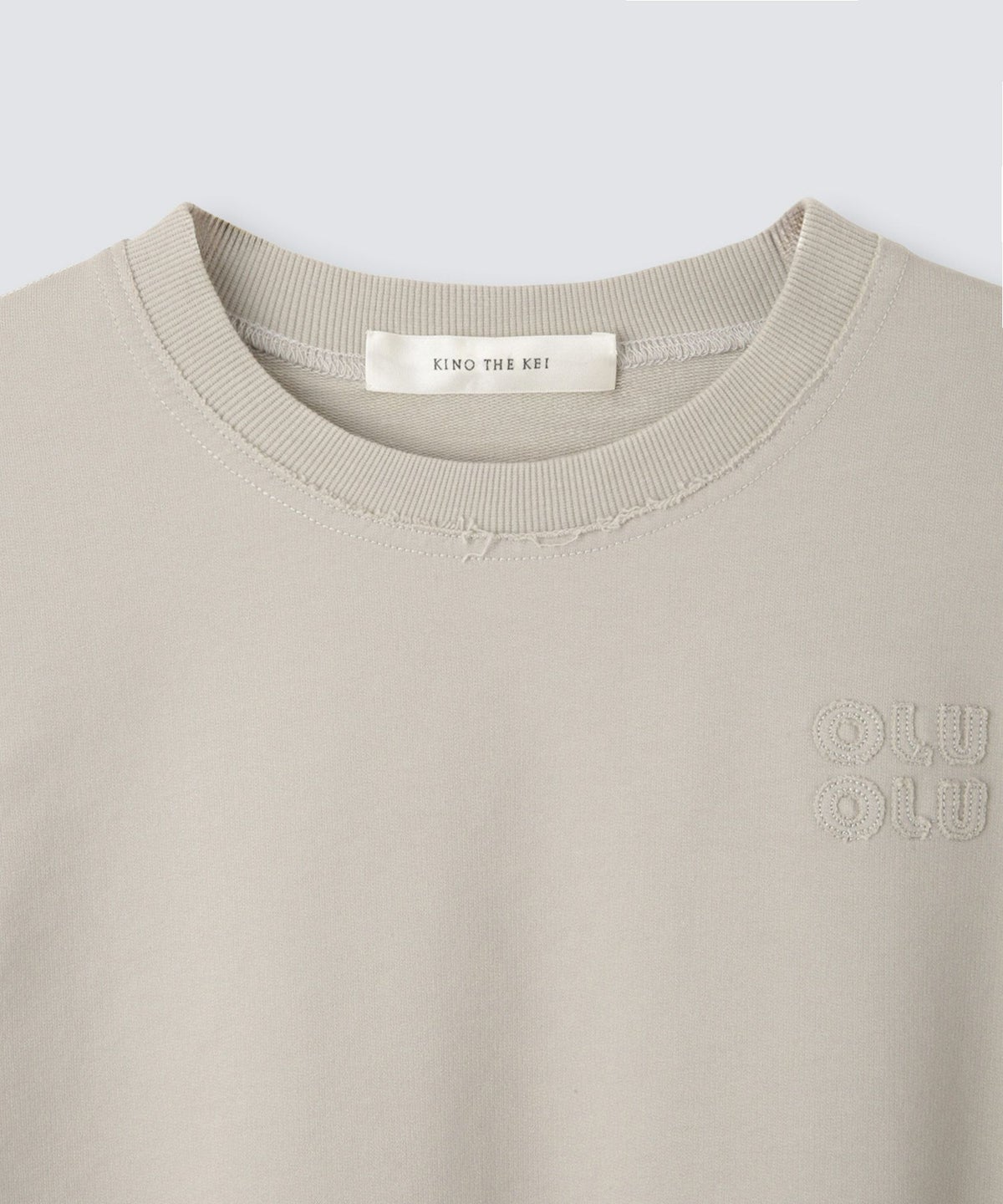 ロゴ刺繍ボクシーTEE KINO THE KEI 全3色｜ktk521-0043【1】