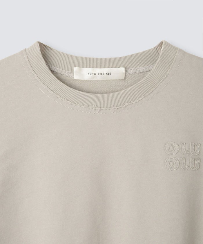 ロゴ刺繍ボクシーTEE KINO THE KEI 全3色｜ktk521-0043【1】