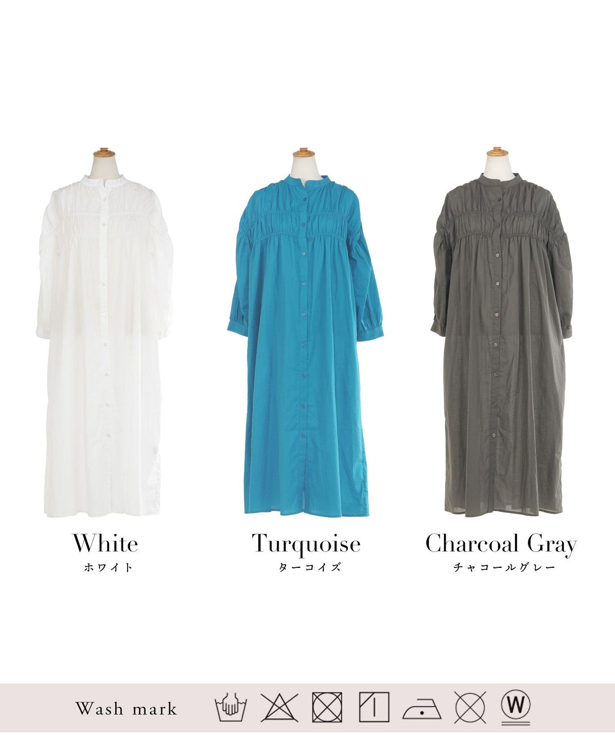 セレクトワンピースレディースファッションロングギャザードレープ春夏秋白青レディースかわいいジョイントスペース