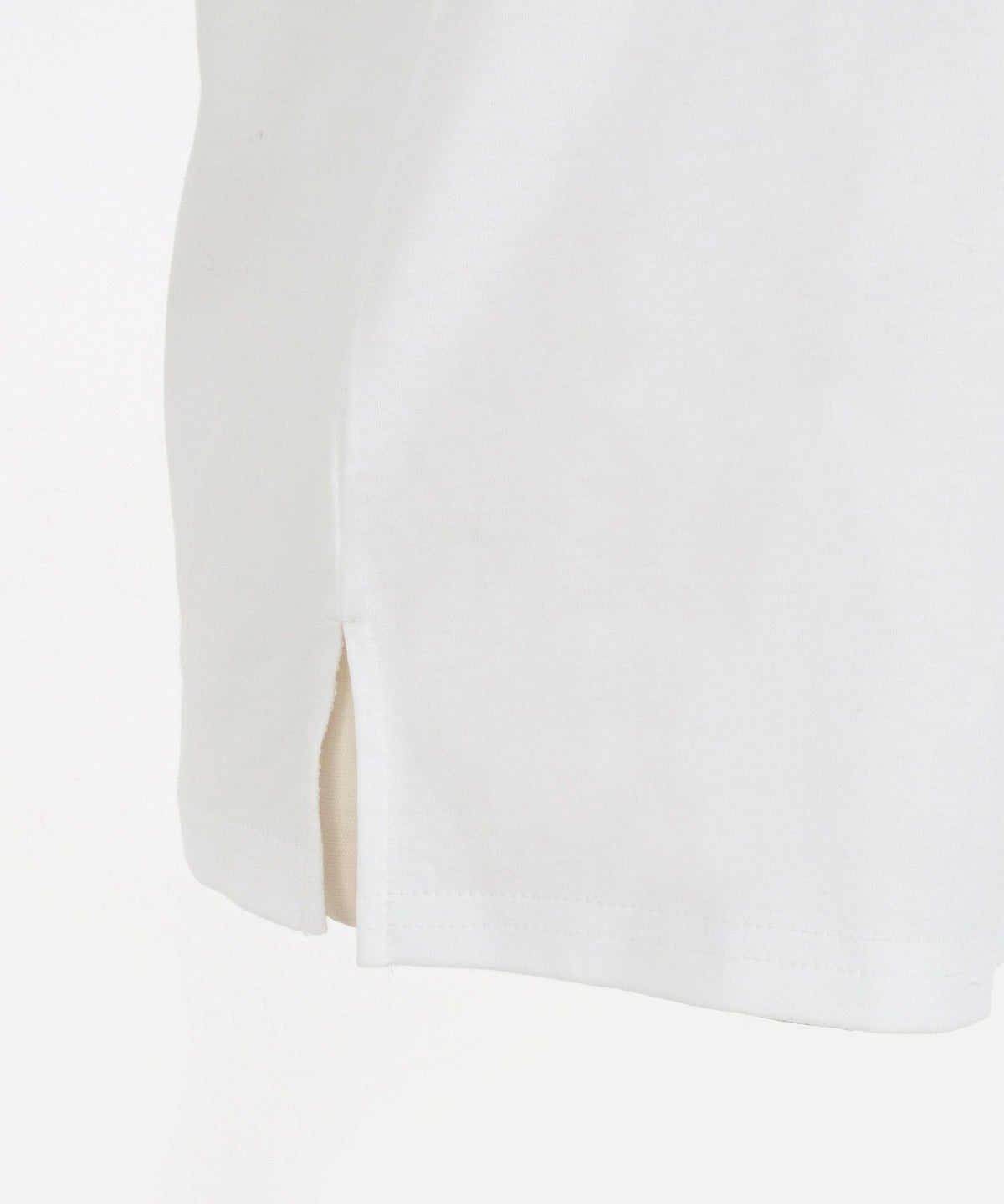 日本製カットソー半袖トップスレディースかわいい上品きれいめ大人白黒オフィス夏ジョイントスペース