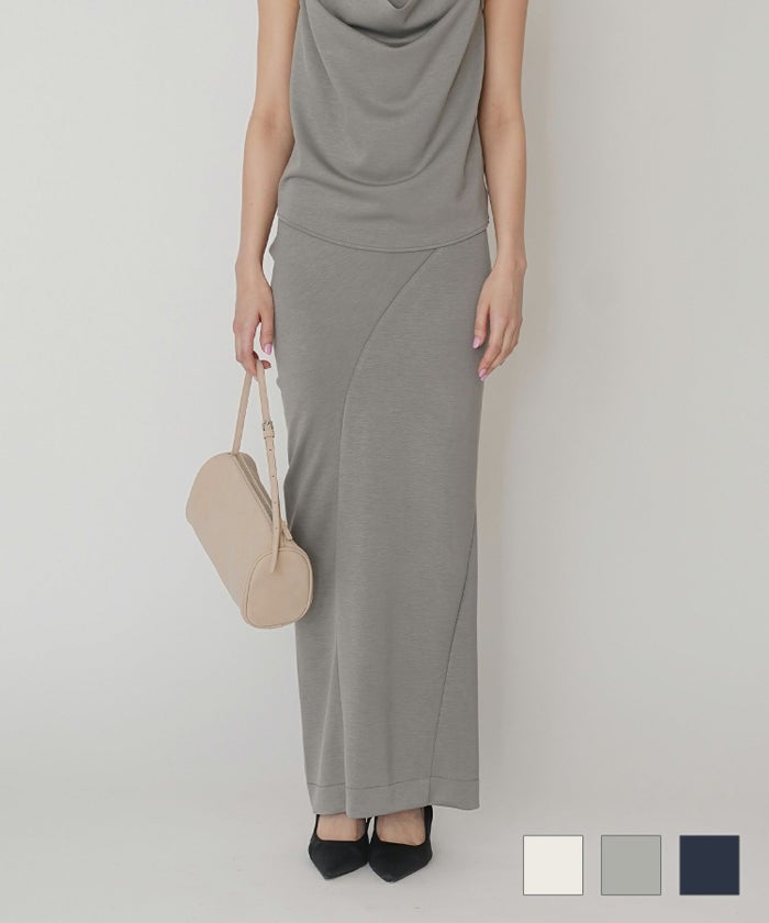 マルチ ウェイ ドレープ スカート （ セットアップ可 ） KINO THE KEI