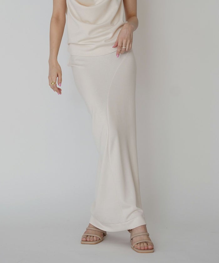 マルチ ウェイ ドレープ スカート （ セットアップ可 ） KINO THE KEI