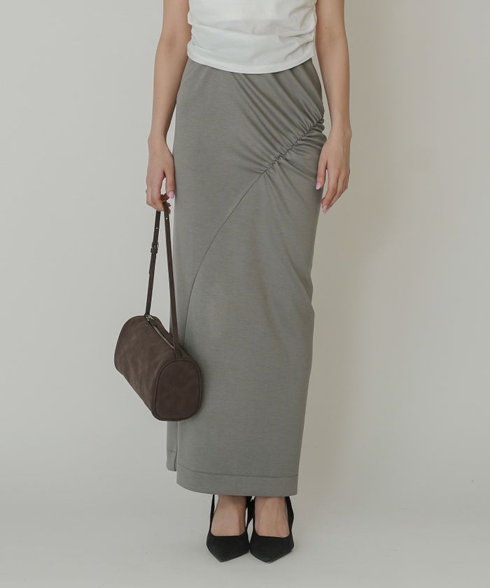 マルチ ウェイ ドレープ スカート （ セットアップ可 ） KINO THE KEI