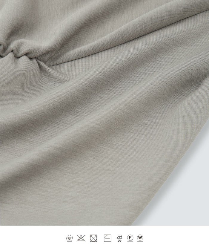 マルチ ウェイ ドレープ スカート （ セットアップ可 ） KINO THE KEI