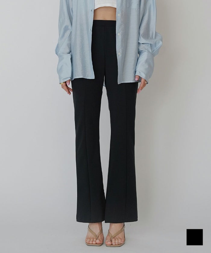 裾スリット レギンス パンツ KINO THE KEI 裾スリット レギンス パンツ  KINO THE KEI