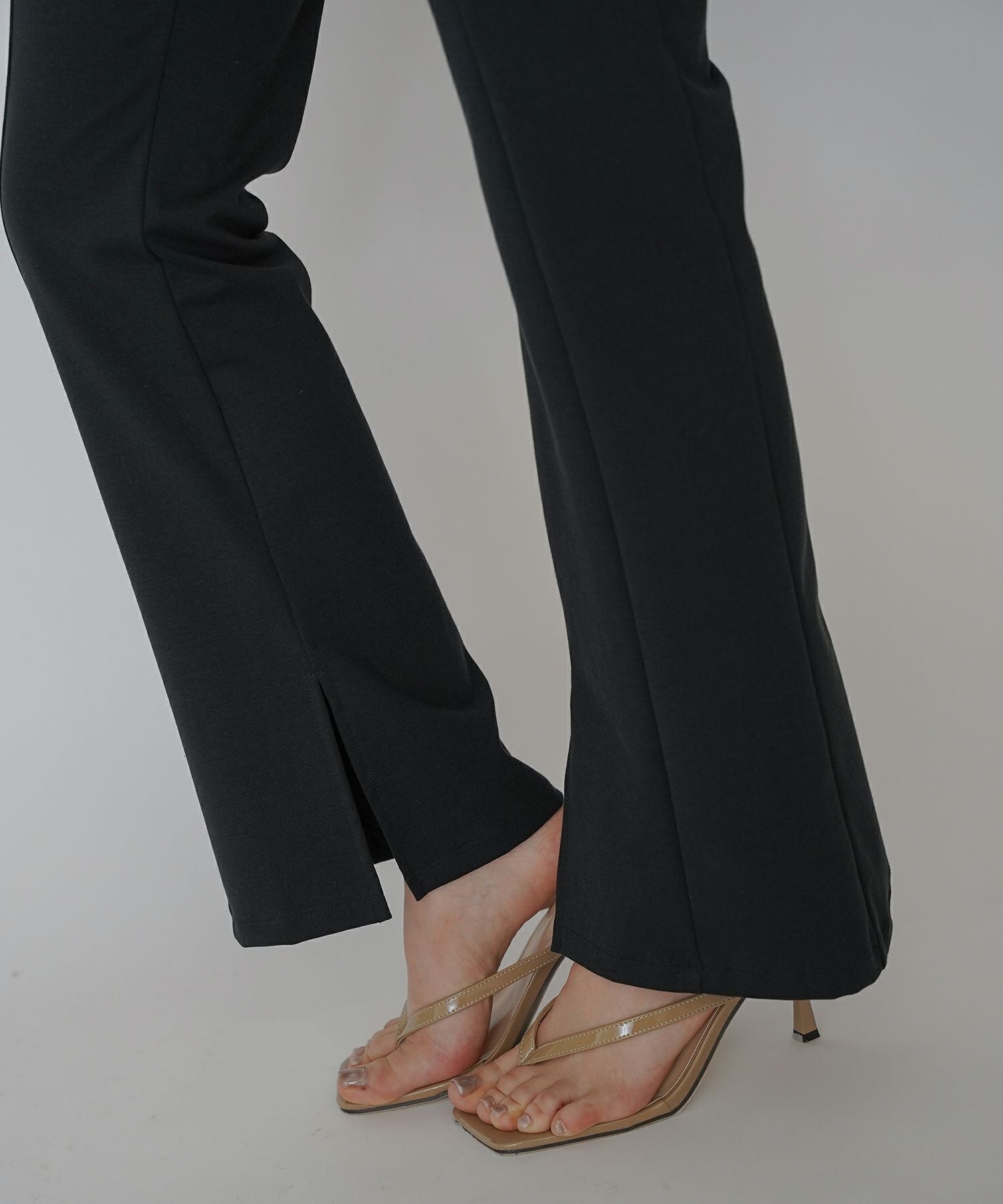 パンツ kise Tuche グンゼ 裏起毛 テーパードパンツ レディース ウエストゴム 秋 冬