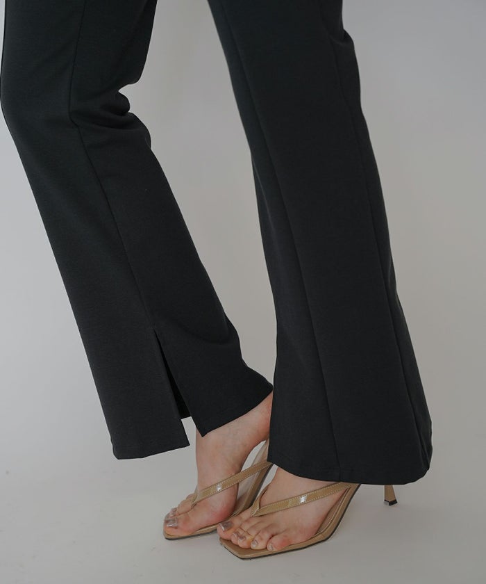 裾スリット レギンス パンツ KINO THE KEI裾スリット レギンス パンツ KINO THE KEI