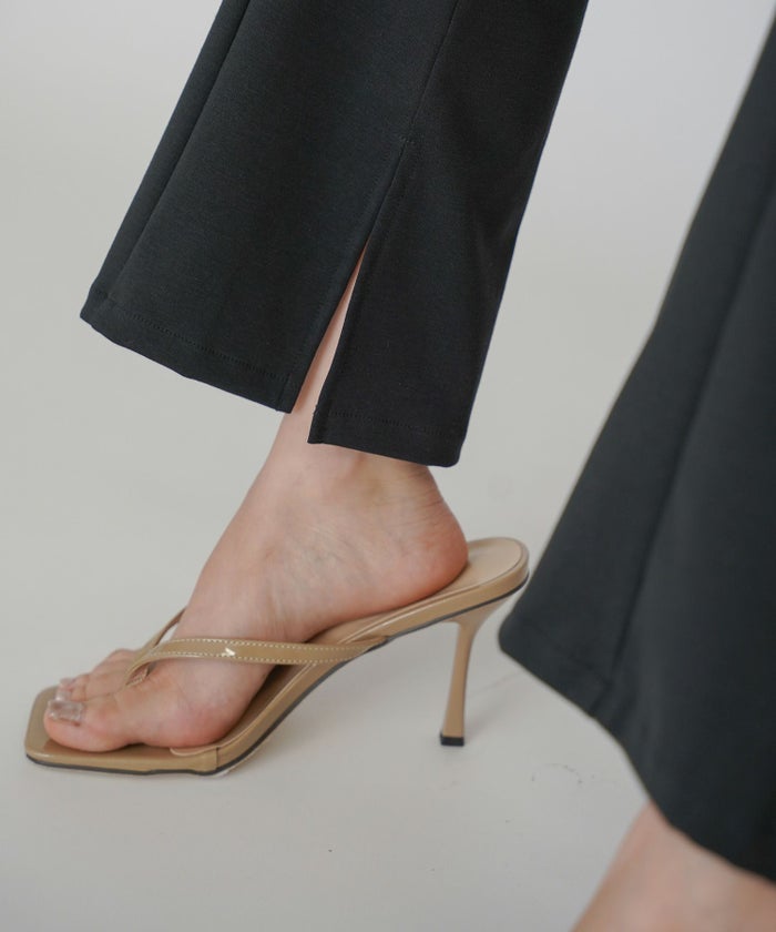 裾スリット レギンス パンツ KINO THE KEI