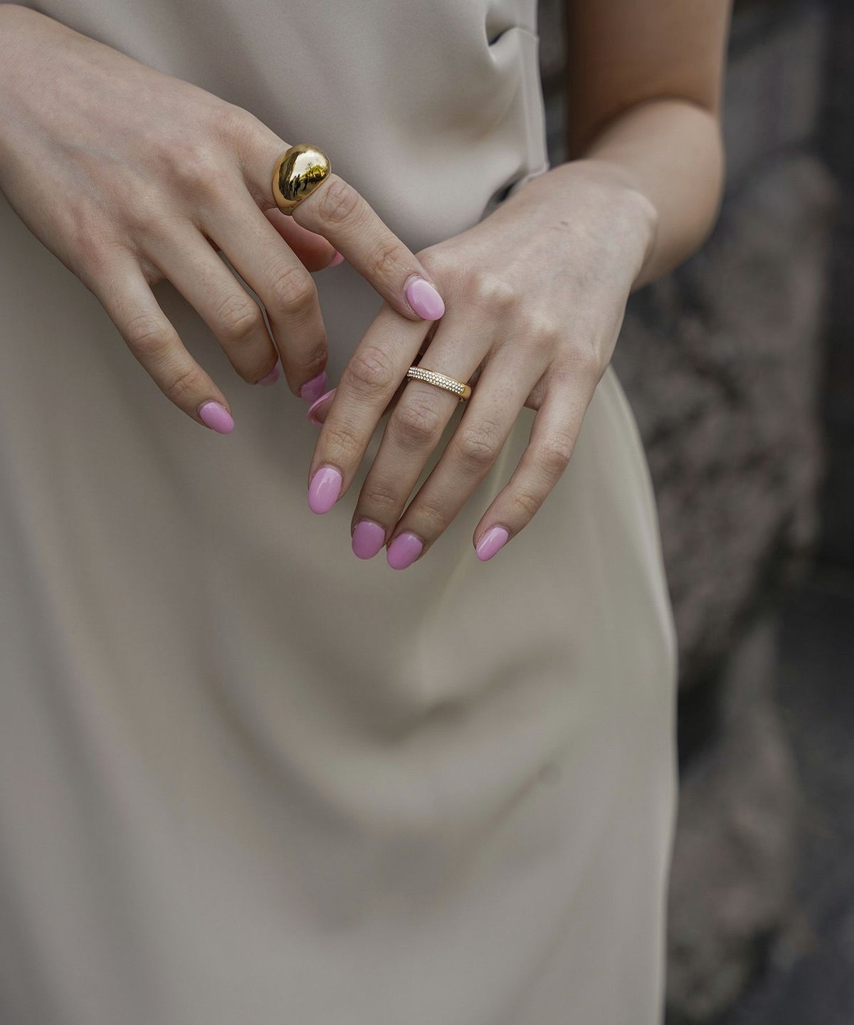 オリジナル 2WAY ぷっくり リング KINO THE KEI