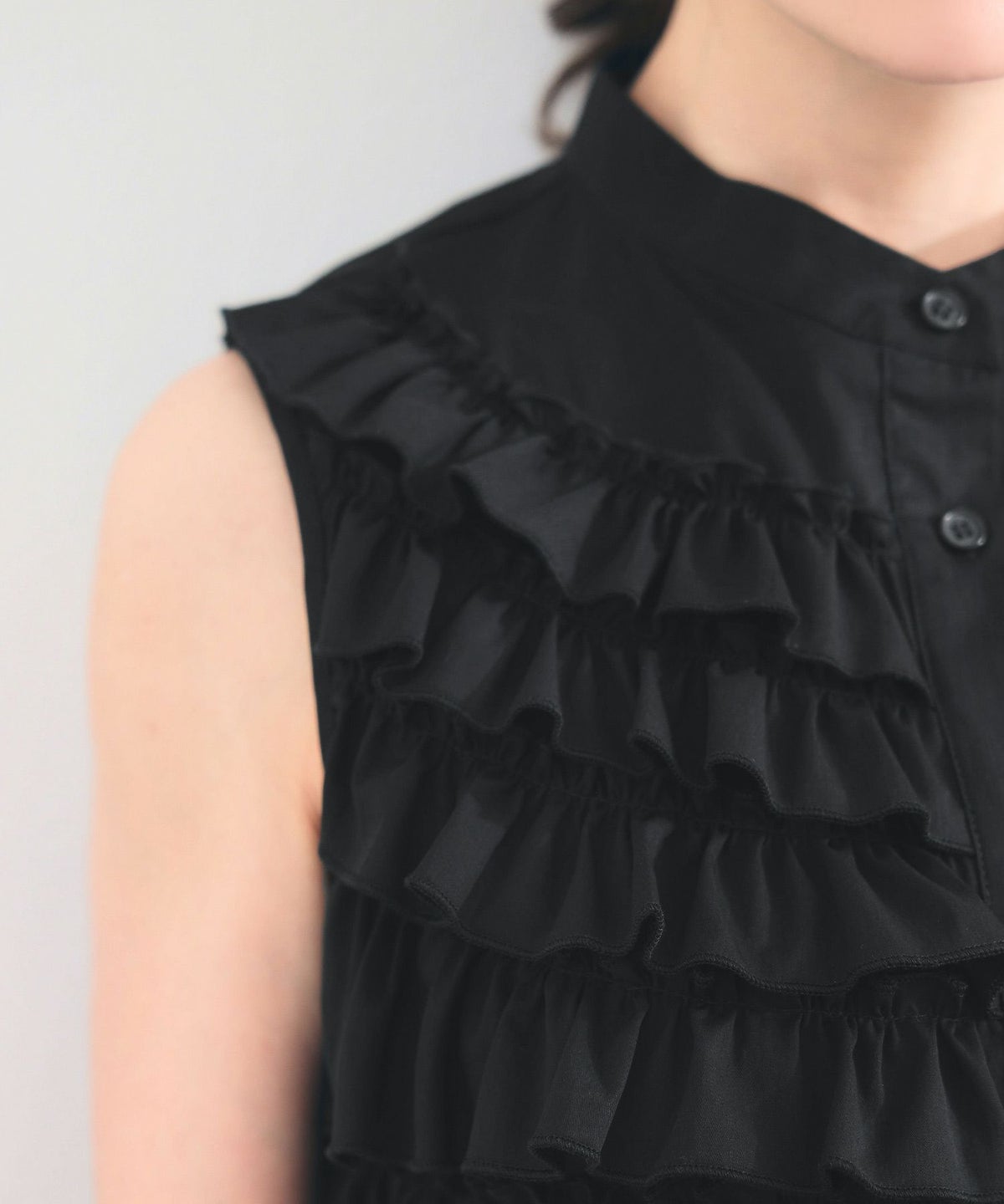 手洗い可ラウンドヘム上品きれいめエレガントフォーマルオフィスカジュアルフェミニン体型カバージョイントスペース