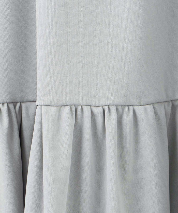 レディース マキシワンピース カップ付き インナー ノースリーブ ホワイト サックス ブラック S M