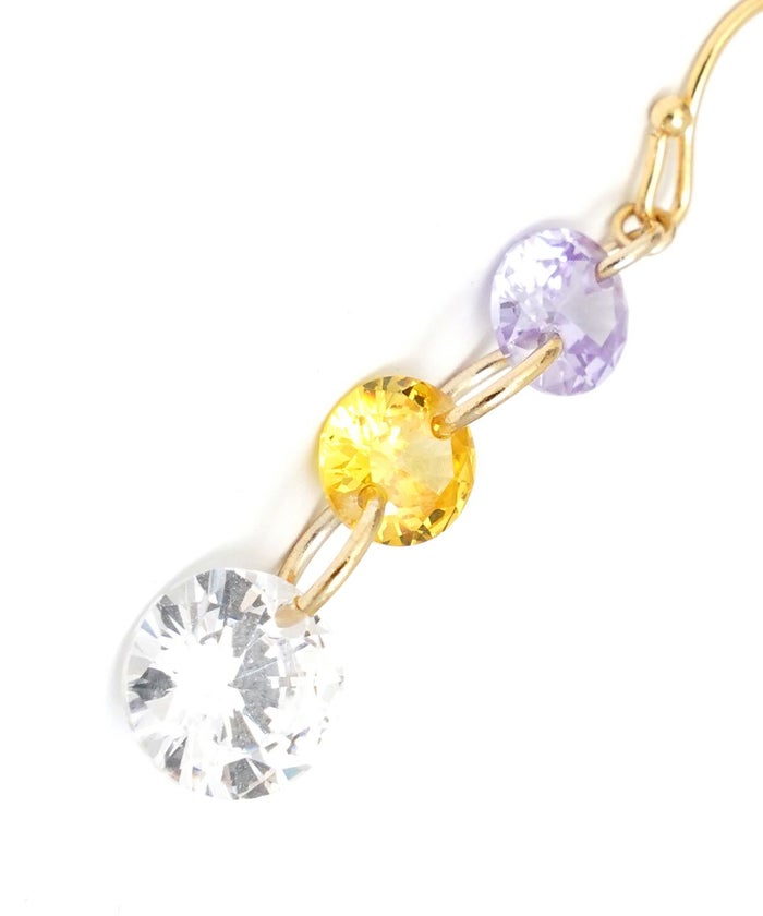 パステル クリスタル ピアス イヤリング Pastel Crystal Pierce Earring