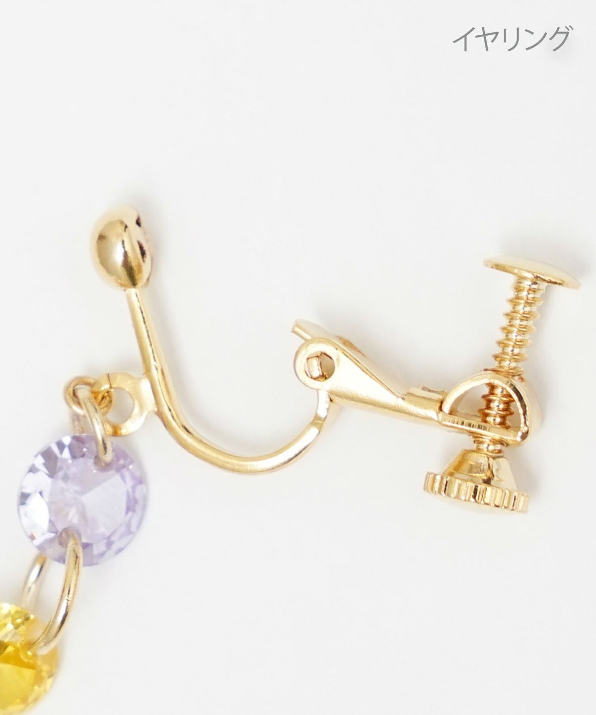 パステル クリスタル ピアス イヤリング Pastel Crystal Pierce Earring