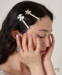 アクセサリー/シルバー/ヘアクリップ/グッズ