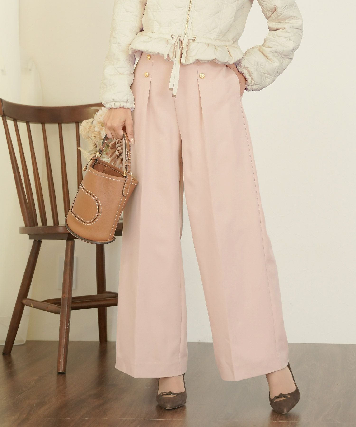 マリン ワイド パンツ le reve vaniller