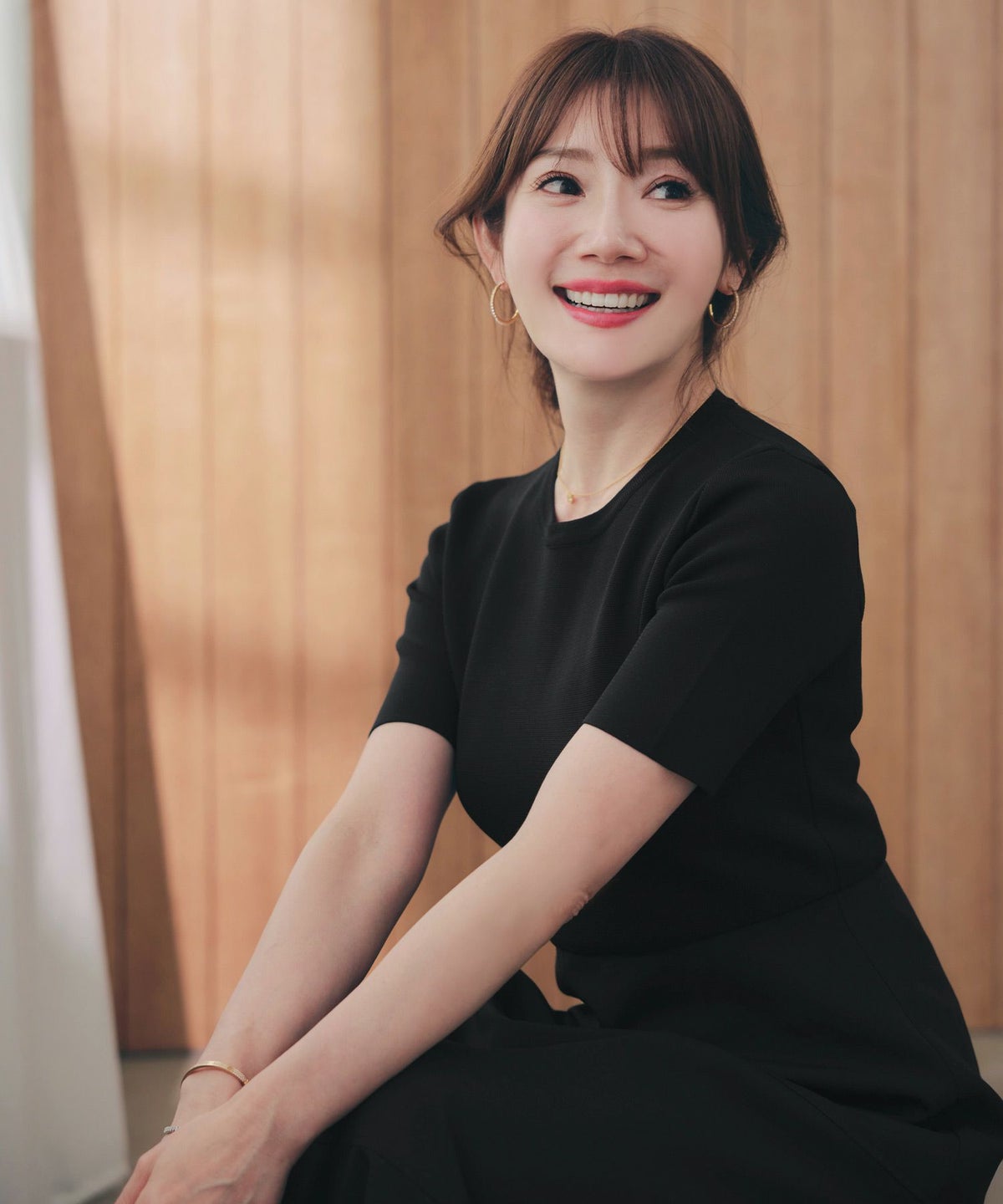 手洗い可上品きれいめボーダー柄大人可愛いオフィスカジュアルフェニミンオフィス白黒ジョイントスペース