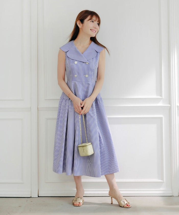 手洗い可上品きれいめ柄体型カバー大人可愛いオフィスカジュアルフェニミンオフィス白黒ジョイントスペース