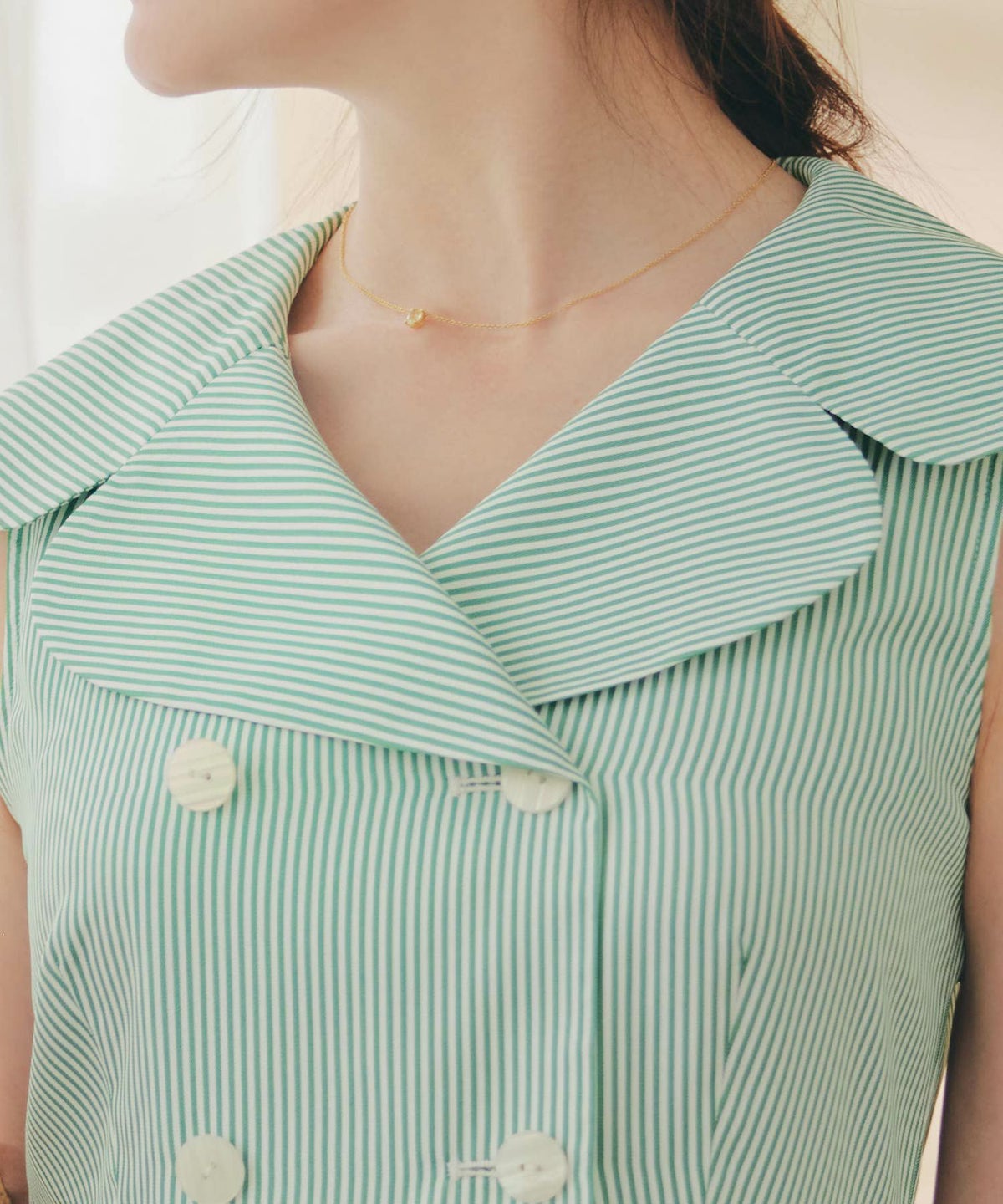 手洗い可上品きれいめ柄体型カバー大人可愛いオフィスカジュアルフェニミンオフィス白黒ジョイントスペース