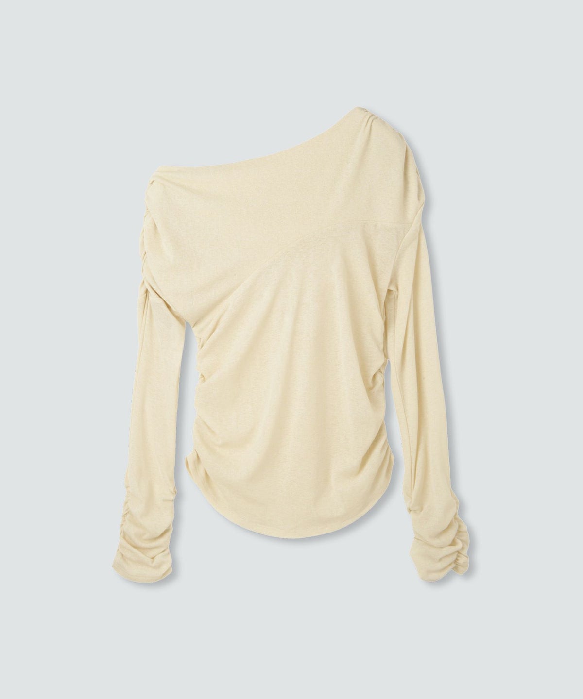 アシンメトリー ドレープ プルオーバー KINO THE KEI 全4色｜ktk521-0086【1】