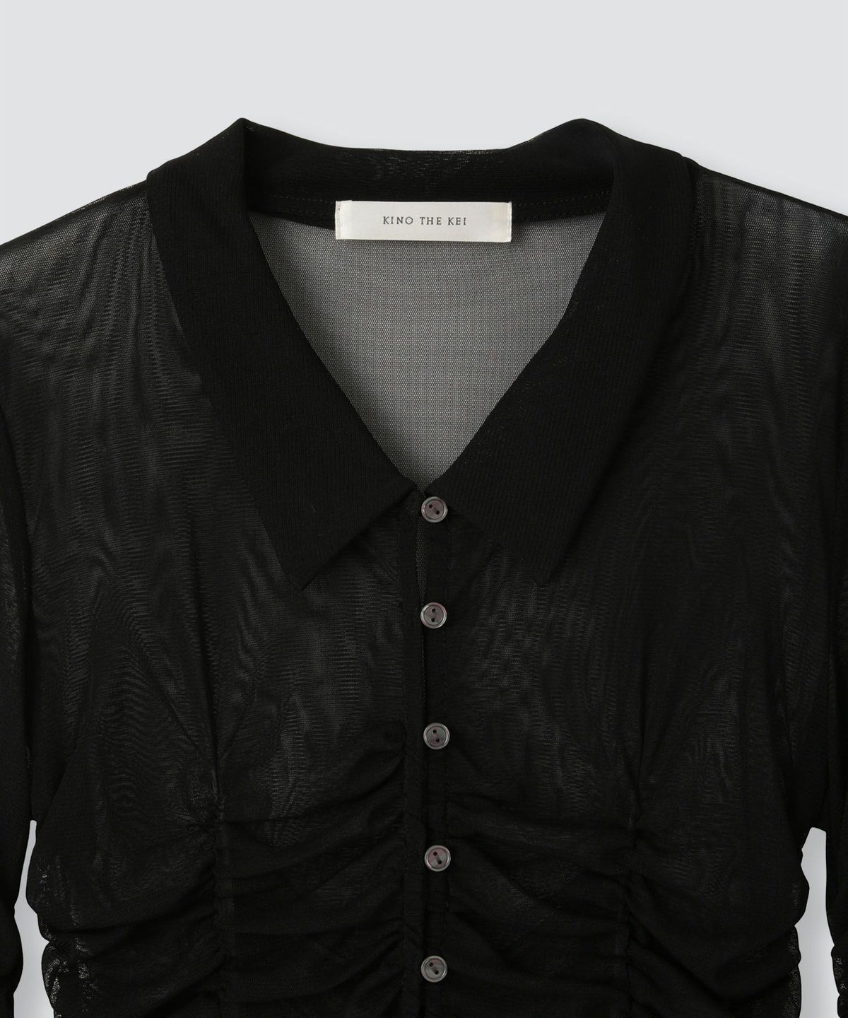 シアー ストレッチ シャーリング カーデ KINO THE KEI 全3色｜ktk821-0084