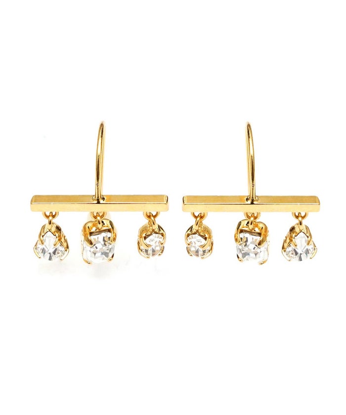 シャンデリア ピアス Chandelier Pierce 真鍮 クリスタル 夏 シャンデリア ピアス Chandelier Pierce  （Liala）