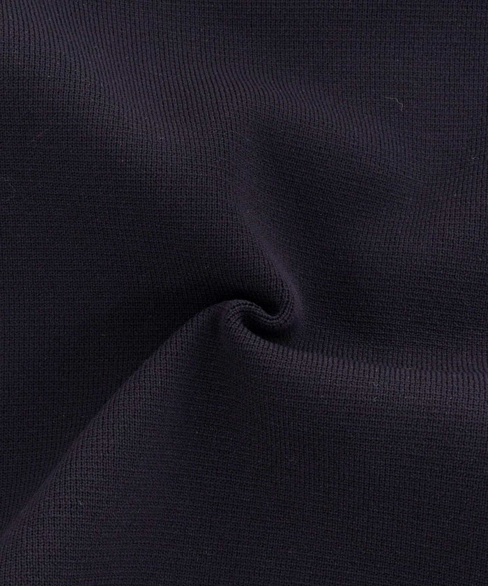 手洗い可ラウンドネック裾リブおしゃれフェミニンオフィス上品大人可愛いきれいめ大人カジュアルジョイントスペース