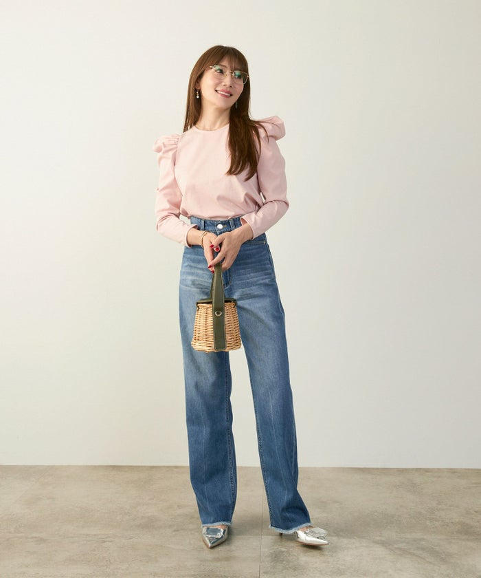 手洗い可かわいい上品きれいめ大人カジュアルセンタープレスフリンジオールシーズンロングシンプル美脚ジョイントスペース