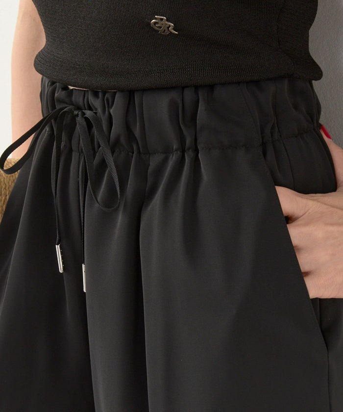 手洗い可かわいい上品きれいめ大人カジュアルオフィスフォーマルロング美脚ドロストジョイントスペース