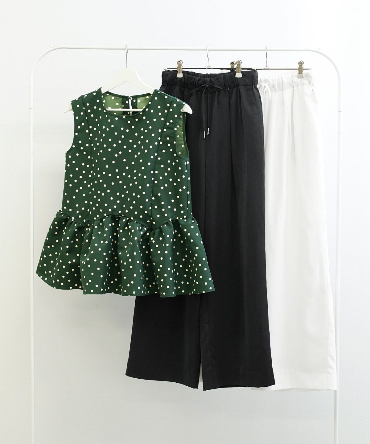 手洗い可かわいい上品きれいめ大人カジュアルオフィスフォーマルロング美脚ドロストジョイントスペース