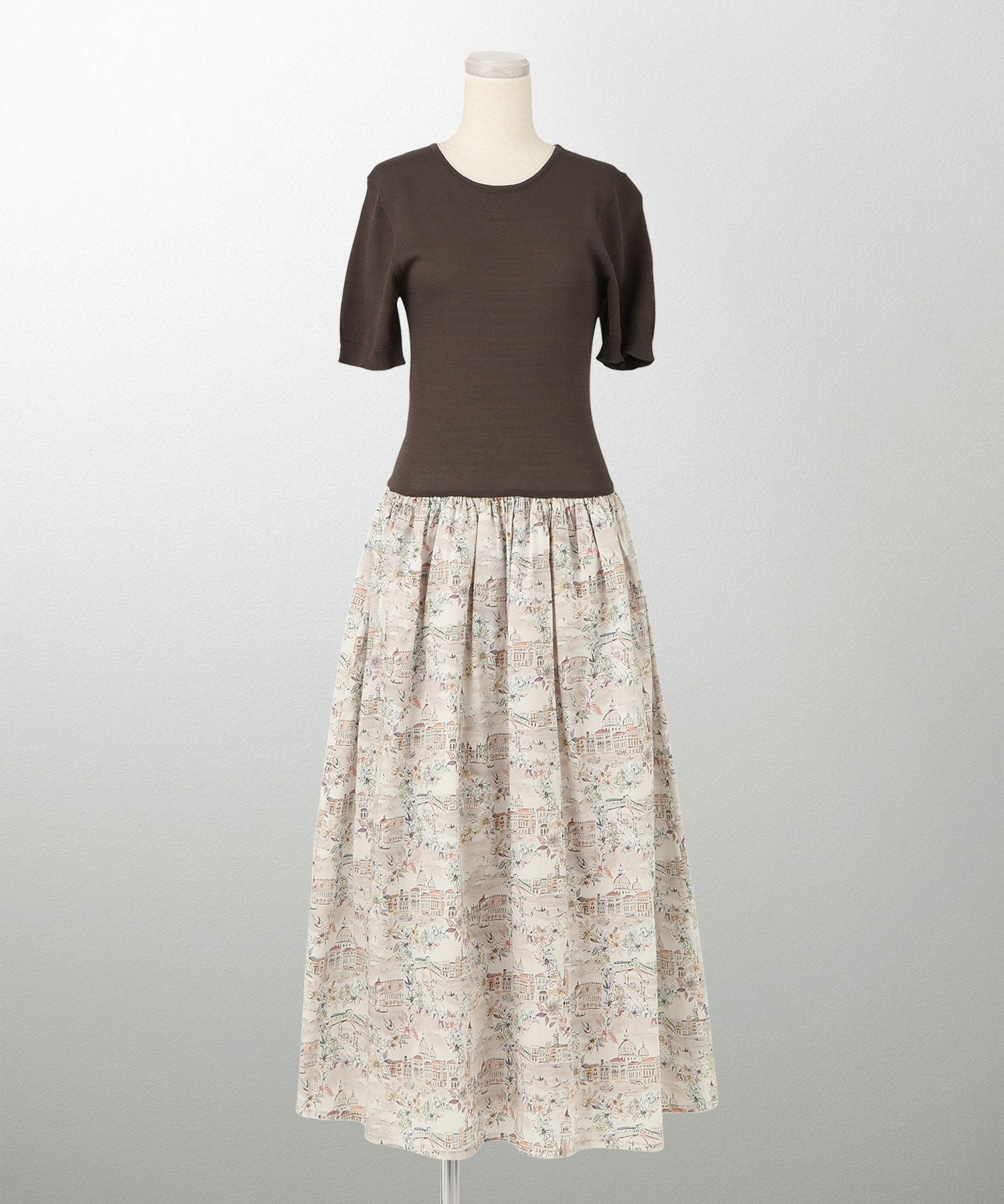 ドッキング ワンピース Made with Liberty Fabric HUIT 全3色｜hit321