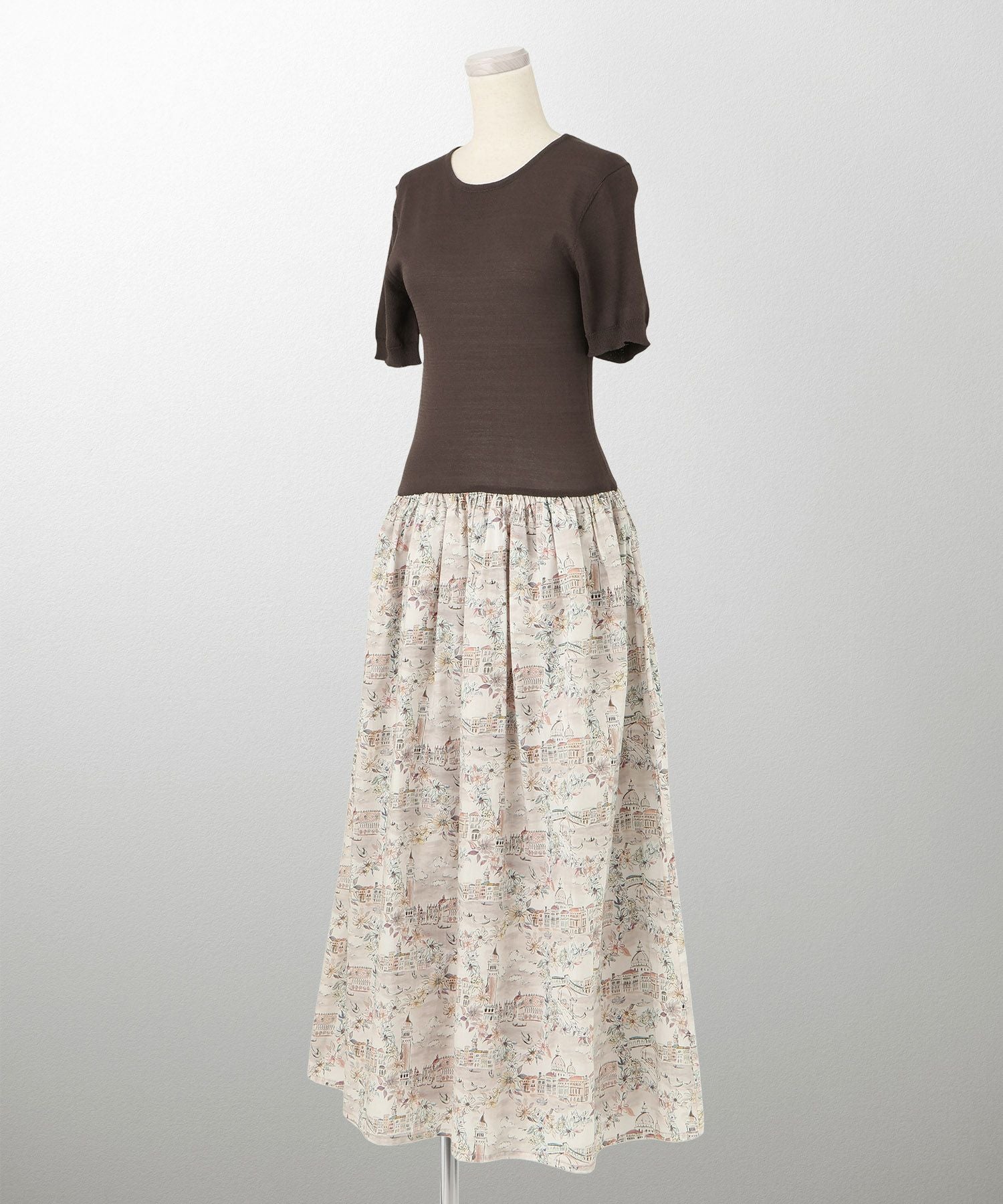 ドッキング ワンピース Made with Liberty Fabric HUIT 全3色｜hit321