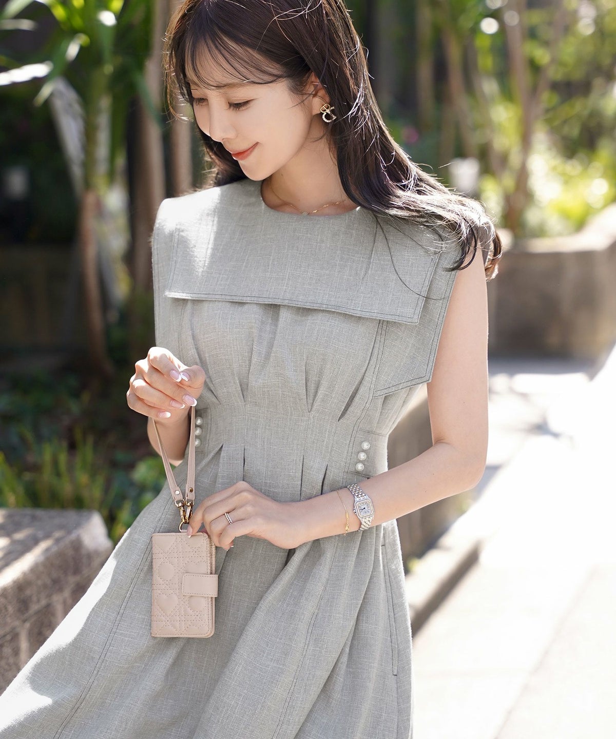 レディースパスケース定期入れICカードIDケース社員証学生証免許証IDカードカードケースストラップ付キーホルダー推し活チェキホルダートレカおしゃれオシャレかわいい可愛い大人女子大人かわいいシンプル人気ハートキルティング柄ピンクブラックストロベリーミルク