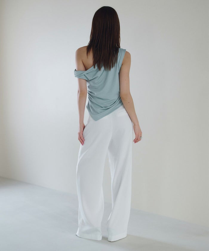 アシンメトリー オフショル プルオーバー KINO THE KEI