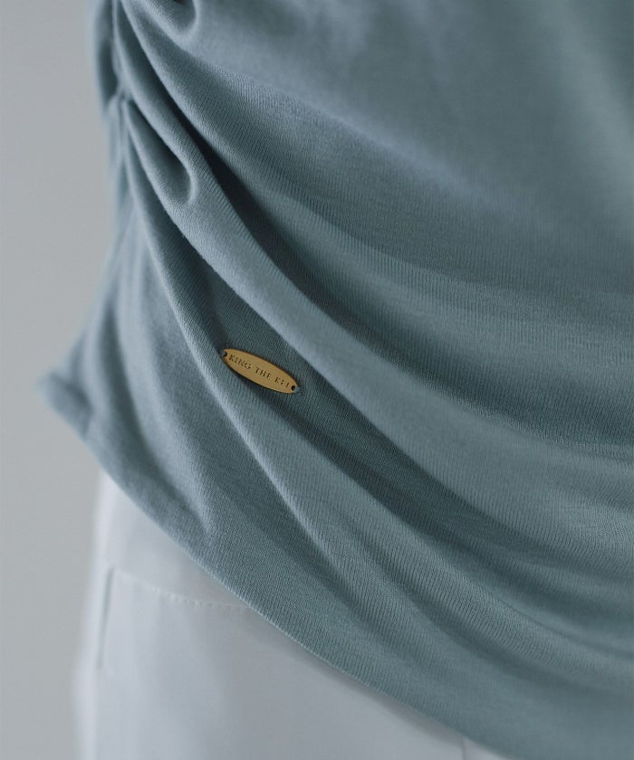 アシンメトリー オフショル プルオーバー KINO THE KEI