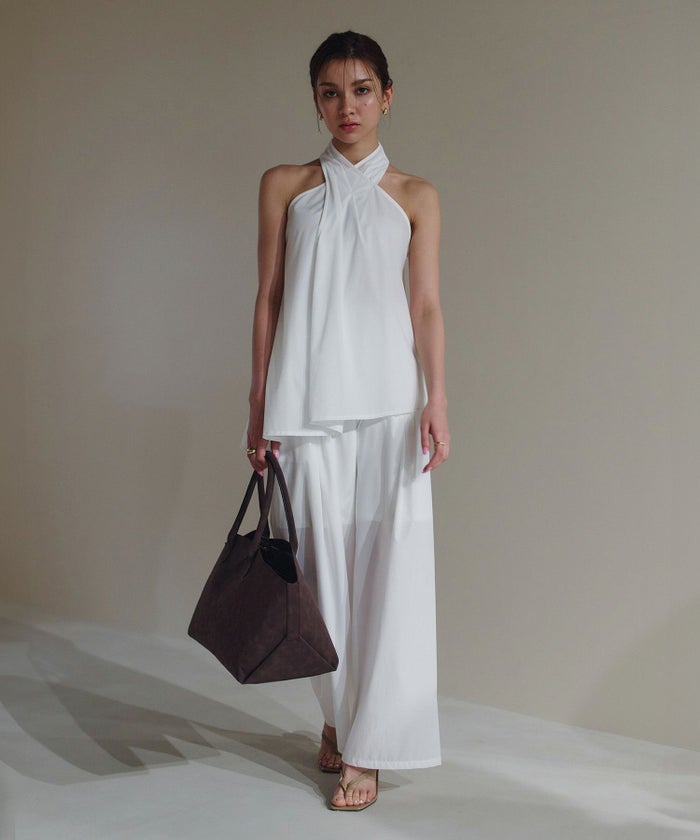 ダブル タック ワイド パンツ KINO THE KEI