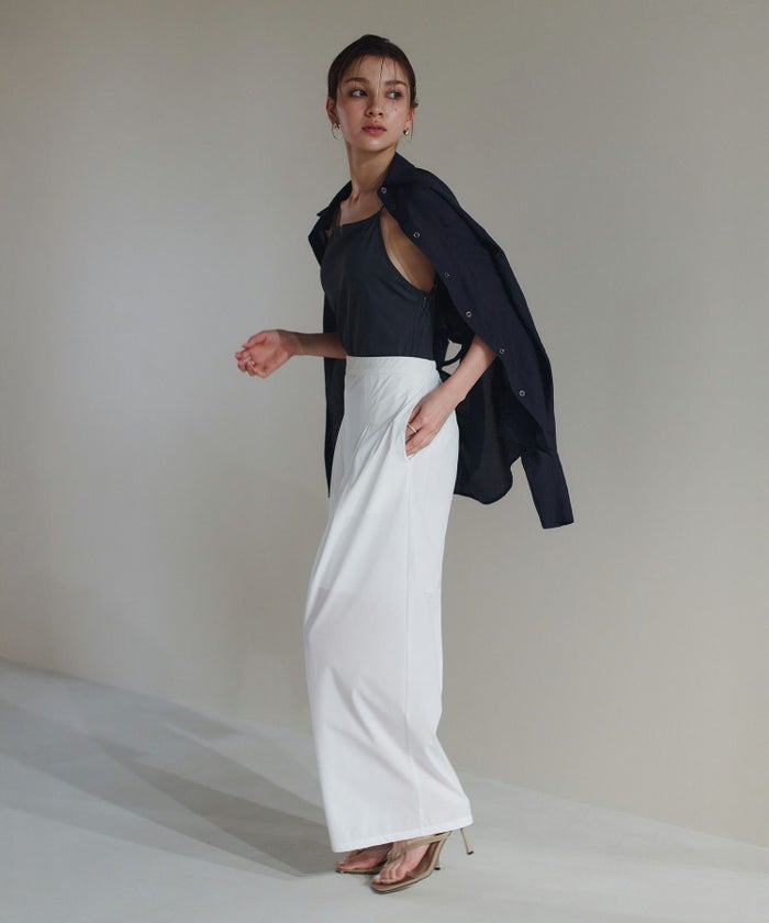 ダブル タック ワイド パンツ KINO THE KEI