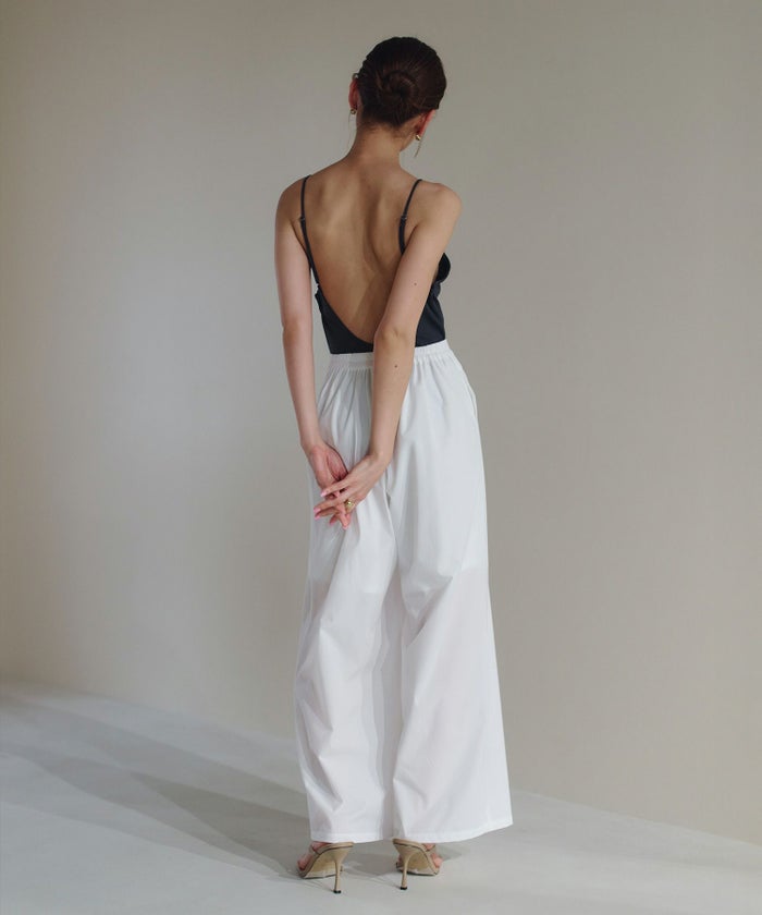 ダブル タック ワイド パンツ KINO THE KEI