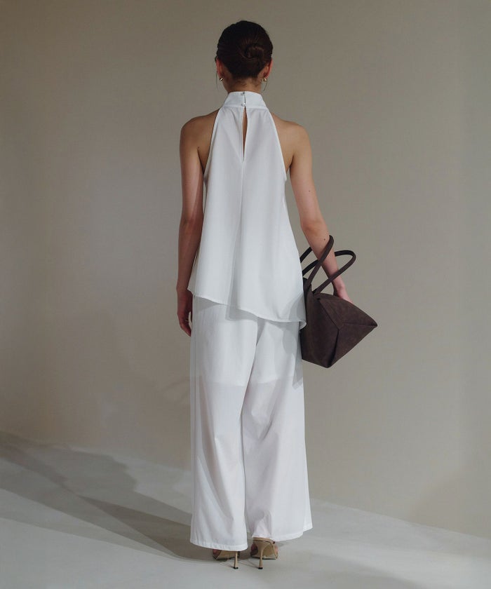 ホルター アシンメトリー ブラウス KINO THE KEI