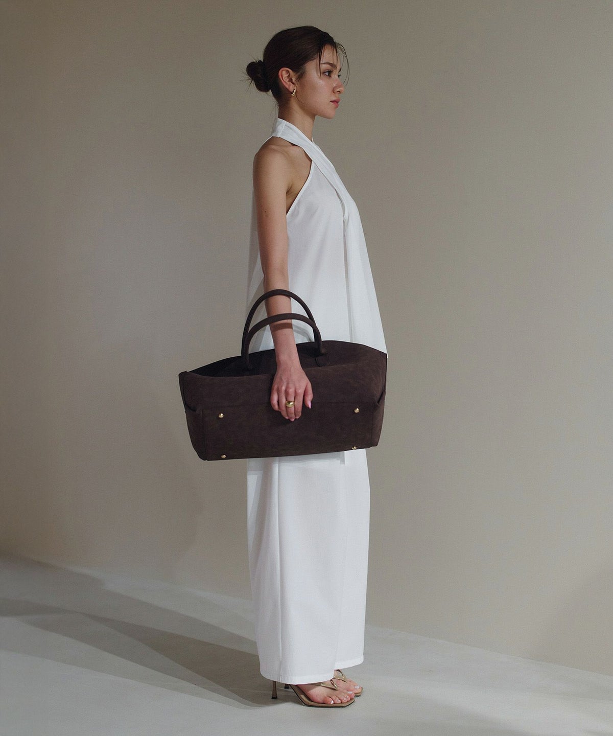 ホルター アシンメトリー ブラウス KINO THE KEI