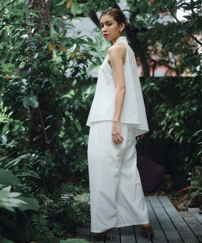 ホルター アシンメトリー ブラウス KINO THE KEI