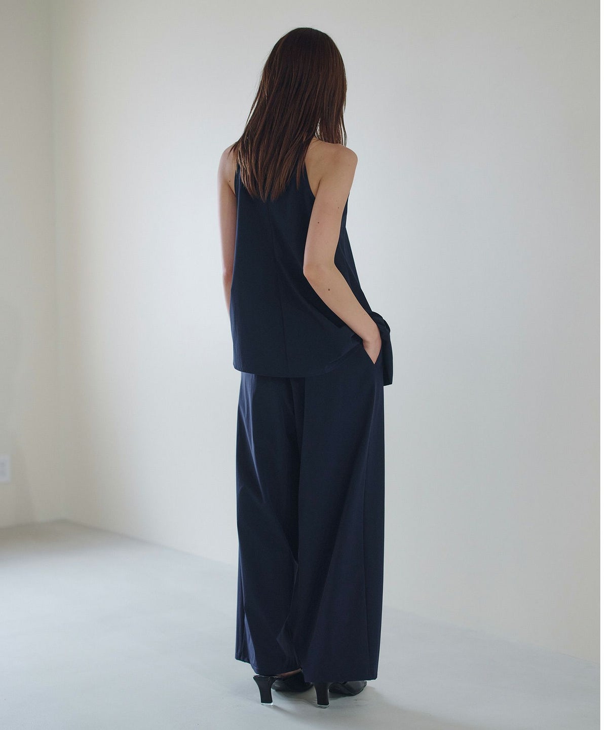 ホルター アシンメトリー ブラウス KINO THE KEI