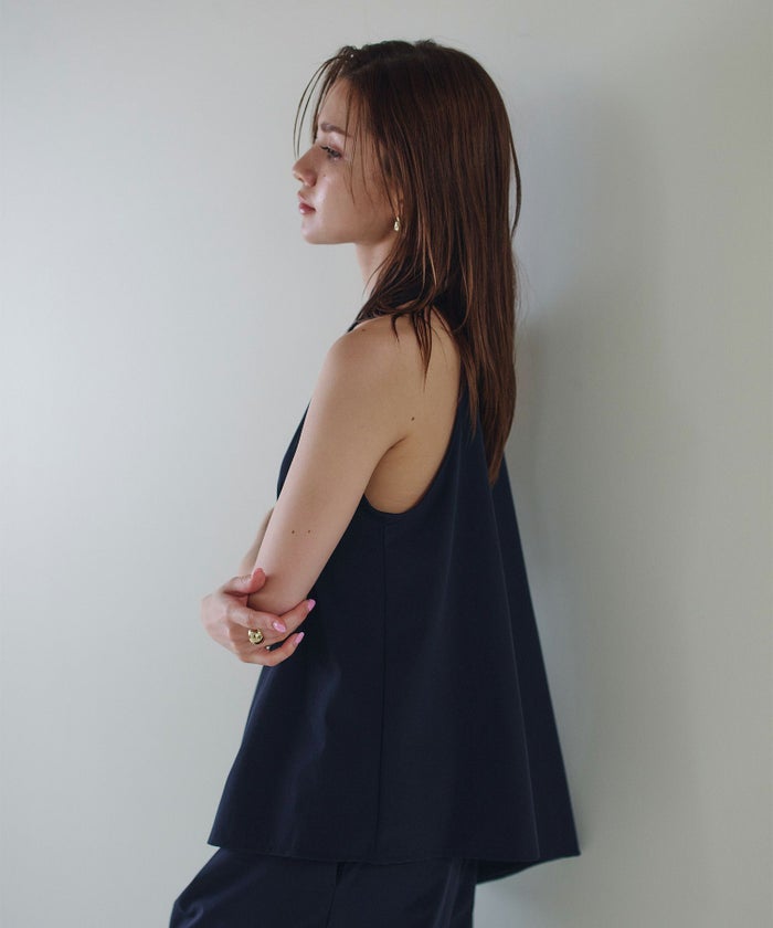 ホルター アシンメトリー ブラウス KINO THE KEI